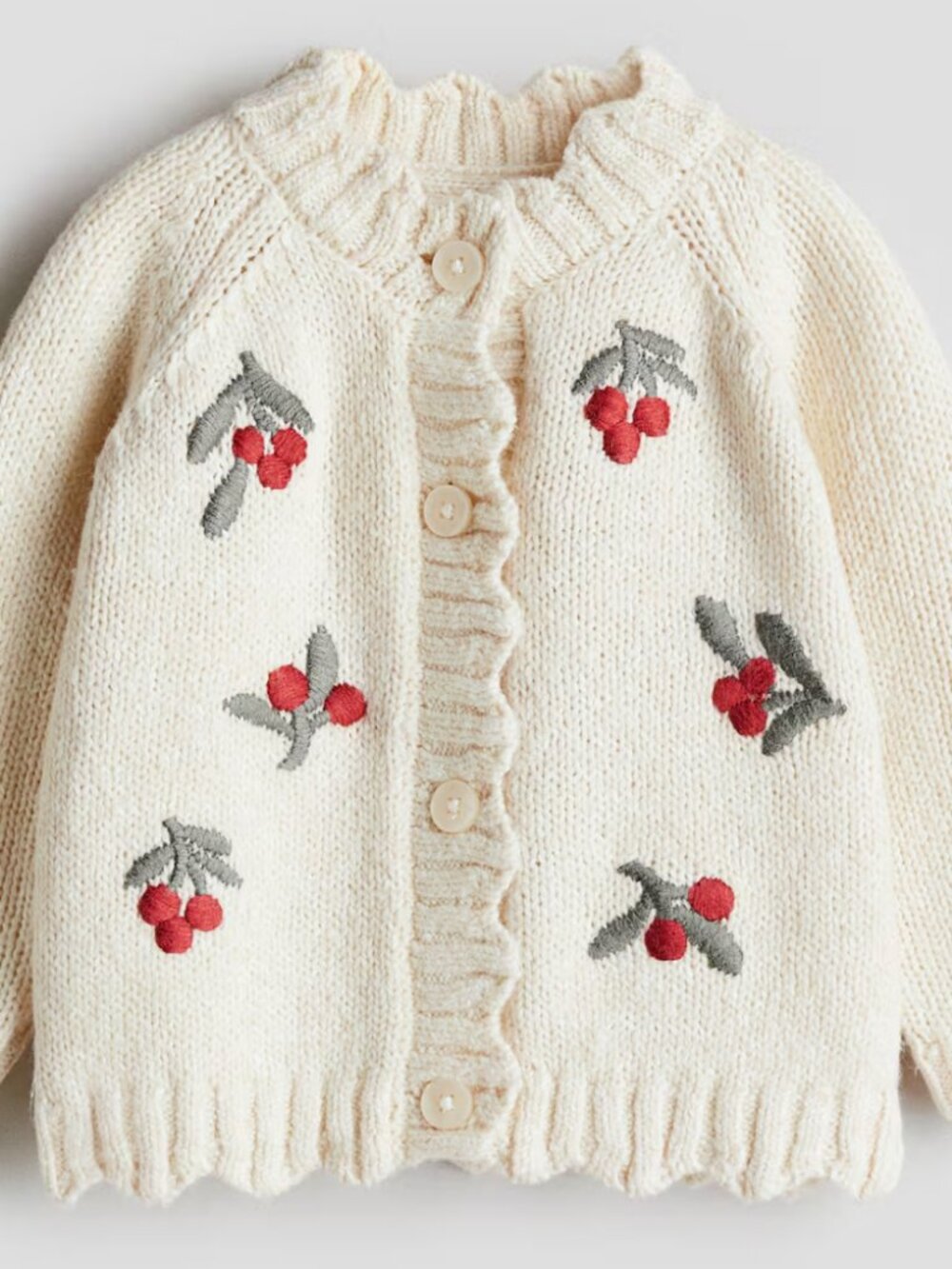 H&M Berries Cardigan (6-9 Months)